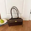 Bolso tipo baguette acolchado vintage estilo Chanel, patchwork de PU mate, nuevo otoño/invierno 2026, bolso de mano/hombro casual versátil