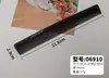 Peine de Barbero Fibra de Carbono Negra Set de Peines de Peluquería Peine Doble Cara para Cortar el Cabello Peine Alisador de Barbero para Mujeres