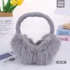 Orejeras de Felpa para Mujer Invierno Lindas Blancas Cálidas a Prueba de Viento Orejeras Orejeras Combinables para Estudiantes Orejeras para Montar