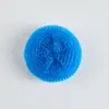 Rede de limpeza de plástico de nylon, bola de limpeza, esponja para panelas de cozinha, bola de palha de aço nano sem soltar fiapos, bola de limpeza