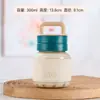 Caneca Portátil Fofa e Gordinha com Alça, Copo de Vidro com Capa, Brinde Promocional, Copo de Água com Opção de Impressão de Logo