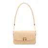 Nova bolsa de moda feminina 2026, bolsa quadrada pequena simples e versátil, bolsa de ombro e transversal clássica elegante e moderna
