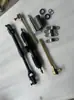 Bricolaje Vehículo de Cuatro Ruedas ATV Go-Kart Partes del Vehículo de Tubo de Acero Engranaje de Dirección Ensamblaje de la Columna de Dirección Volante Barra de Dirección