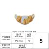 Patches de Bordado de Comida de Sobremesa Bordados em Computador Autoadesivos Sem Costura Etiquetas de Tecido Patches para Acessórios de Roupa Patches de Roupa