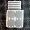 Juego de 8 Piezas de Película Protectora de Fibra de Carbono para Tazón de Puerta de Coche, Pegatinas para Manijas de Puerta, Pegatinas Protectoras Anti-Rayaduras, Estilo Popular de Exportación Transfronteriza