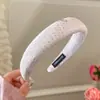 Faixa de Cabeça com Coroa Alta para Mulheres, Novo Estilo com Toque de Luxo, Faixa de Cabelo Larga Versátil para Sair, Acessório de Cabelo para Lavar o Rosto