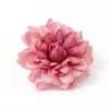 Simulación 7.5cm Cabeza de Flor de Dalia Multicapa DIY Accesorios para Sombreros Accesorios de Ropa Fondo de Pared de Flores para Bodas Flores Artificiales