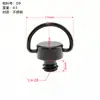 Parafuso de Liberação Rápida 1/4 para Equipamento Fotográfico, Placa de Liberação Rápida com Anel 3/8, Alça de Ombro Dji, Acessórios para Câmera Esportiva M4 com Aperto Manual