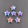 Mini Estrela Pentagrama 20*20*6mm Série Turquesa Acessórios para Brincar e Exibir, Presente para o Dia dos Namorados Chinês