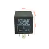 Fábrica antigua produce enchufe de intermitente electrónico para coche de 3 pines anti-flash para coche intermitente de señal de giro para motocicleta