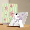 Funda Protectora Adhesiva Borde Plegado en Y Estrella de Espejo para iPad 11 pulgadas Transparente iPad Pro con Ranura para Lápiz Dropshipping