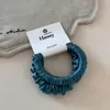Goma para el Cabello Satinada Estilo Coreano para Mujer, Diadema de Seda de Alta Gama, Cuerda Elástica Alta para el Cabello, Accesorio para el Cabello