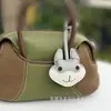 Novos Acessórios de Couro Chaveiro Husky Pingente de Bolsa Acessório de Chave Pingente Cachorro Pingente de Couro PU