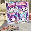 Pintura acrílica dibujos animados infantiles hecho a mano diy pintura al óleo digital pintura al óleo al por mayor verano graffiti decoración para colorear pintura para colgar
