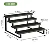 Producto popular de comercio exterior: estante de almacenamiento escalonado para cocina, organizador de tazas y tazones para encimera, estante de exhibición doméstico multicapa, disponible para venta al por mayor