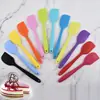 Utensilios de Cocina Herramientas para Hornear Espátula Grande de Silicona Integrada Espátula de Silicona para Mantequilla Pastel Crema