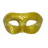 Nuevo producto transfronterizo de Amazon: Máscara misteriosa y sofisticada de cabeza plana pintada, accesorio de mascarada, máscara de fiesta de media cara