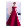 Vestido de Noche para Novia, Vestido para Brindar, Vestido de Homecoming de Primavera 2026 Color Borgoña, Vestido de Boda Petite, Vestido para Mujer