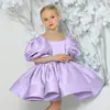 Vestido de Princesa con Mangas Abullonadas para Niñas Transfronterizo Vestido para Dama de Honor Banquete de Bodas Fiesta de Cumpleaños Falda Tutú Atuendo para Presentación de Piano de Niñas