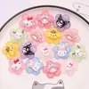Flores de Dibujos Animados Sanrio Accesorios de Resina Pegamento de Crema Funda para Teléfono Móvil DIY Pasador Hecho a Mano Paquete de Materiales para Taza de Agua