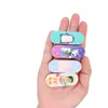 Lima de Uñas de Dibujos Animados Doble Cara Pelo Mixto 5 cm Mini Lima de Uñas Lima de Uñas para Niños Portátil Más Lima