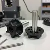 Parafusos de Cabeça Redonda 38Mm-M8 com Cabeça de Plástico de Nylon Sextavada Apertados à Mão, Parafusos de Cabeça de Plástico, Parafusos de Manípulo