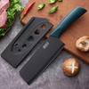Yangjiang cuchillo de cocina verde cuchillo para rebanar traje dormitorio hogar cocina cuchillo para cortar carne cuchillo para fruta cuchillo combinado con tabla de cortar