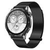 Adecuado para Huawei Gt5 Pro Correa de Acero Milanés Magnética Dual 18mm Nueva Correa Metálica para Reloj Inteligente