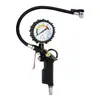 Manómetro de Presión de Neumáticos de Alta Precisión Pistola de Presión de Neumáticos con Indicador de Aguja Manómetro de Presión de Aire Inflable Monitor de Presión de Neumáticos de Coche Pistola para Llenar la Presión de los Neumáticos
