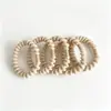 Diadema para coleta alta de intestino delgado, Lazo para el pelo femenino, Cuerda para el pelo de goma, Alta elasticidad y durabilidad, Lazo para el pelo, Estuche de cuero