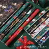 Papel de Regalo Navideño Transfronterizo Papel de Regalo para Caja Navideña Mezcla y Combina 9 Hojas/Paquete Impresión a Color a una Cara Papel Recubierto Brillante Lote