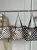 Bolso tote de diseño de nicho de verano transfronterizo, moda casual, exquisito, diario, para mujer, bolso de hombro versátil de gran capacidad para mujer