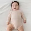 Macacão para Bebê Recém-Nascido Estilo Primavera e Outono, Roupa de Peça Única para Bebê, Macacão Triângulo para Bebê Recém-Nascido Primavera e Outono