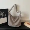 Bolso Tote de Cuadros de Estilo Coreano de Nicho de un Solo Hombro para Mujer, Nueva Moda Primavera 2026 Bolso Cruzado de Gran Capacidad para el Trabajo