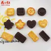 Série de Biscoitos Simulados Brinquedos de Comida Simulada DIY Feito à Mão Cola de Creme Acessórios de Resina Acessórios de Cabelo Grampos de Cabelo Capa de Celular Pingentes