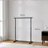 Cabideiro de Chão para Casa, Economizador de Espaço, Varal de Roupa para Varanda, Haste Única/Dupla