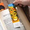 Marcador de Página Pintura a Óleo Transfronteiriça Impressão Retrô High-End Clipe de Página de Livro Material Decorativo Criativo Cartão de Papel DIY Pode Ser Personalizado