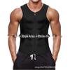 Europeu e americano plus size moletom masculino dipper verão correndo apertado fitness sportswear zíper colete sauna