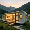 Hospedagem Càpsula Espacial Chuangyi Xinghua: Casas Container para Resort de Montanha, Direto do Fabricante de Casas Móveis Tendência