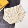 Saia Xiaolan A003 Modal Alta Elasticidade Simples Respirável Macia Cerosa Amigável à Pele Macia Cintura Média Estilo Menina Triângulo High-End