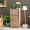 1:12 Casa de Muñecas Casa de Muñecas Muebles Miniatura Gabinete Lateral Moderno Cajones Múltiples DIY Gabinete Liso