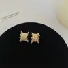 Pendientes Tejidos de Diseño Minimalista Francés de Nicho para Mujer con Textura Única, Moda Estilo Ins, Pendientes Versátiles de Lujo Ligero