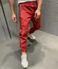 Calça Jogger Reflexiva Masculina Europeia e Americana da Amazon Hip-Hop Luminosa Tendência Corrida Esportes Fluorescente Calça Longa