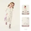 Nuevo Conjunto de Pijamas Térmicos Divididos de Algodón para Bebés Niños y Niñas Ropa de Casa Cálida Otoño e Invierno Clase A