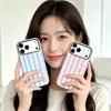 Capa de celular para filme de presente do Festival Qixi para casais em estilo coreano, capa protetora simples para iPhone 17 Pro Max, exclusivamente para vendas transfronteiriças