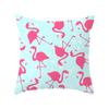 Seleção rigorosa de bons produtos verão algodão e linho Fronha de Flamingo estampa de desenho animado fronha simples almofada de sofá para casa