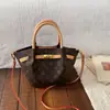 Bolsa pequena de alta qualidade para mulheres 2026 nova leve luxuosa estampada bolsa de trabalho bolsa de mão versátil bolsa de ombro único transversal casual