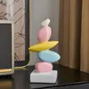 Artesanato em Resina para Boa Sorte, Decoração Simples para Entrada de Sala de Estar, Presente de Inauguração, Ornamento Moderno Minimalista