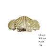 Pinza para el Cabello de Elemento Marino Transfronteriza Concha Pin de una Palabra Pasador Estrella de Mar Parte Posterior de la Cabeza Moño Pinza de Resorte Pinza para Flequillo Lateral