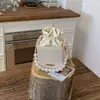 Bolsa de Mão Pequena Casual da Moda Estilosa Tendência Primavera para Mulheres 2026 Nova Tendência Bolsa Balde de Mão Transversal